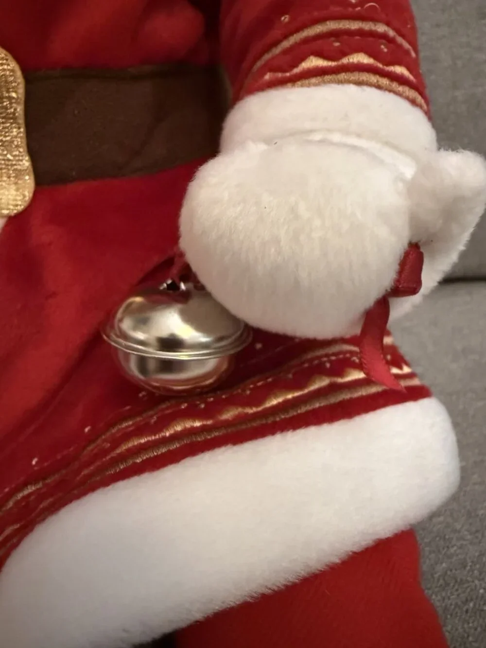 Polar Express Hallmark Talking Santa Plush
